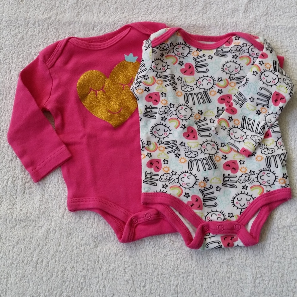 Baby Starters Long Sleeved Onesie Set